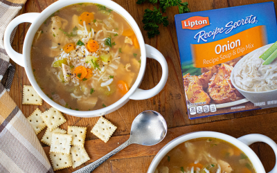 Grab Some Lipton Recipe Soup Mixes & Put Those Holiday Extras To Good Use!