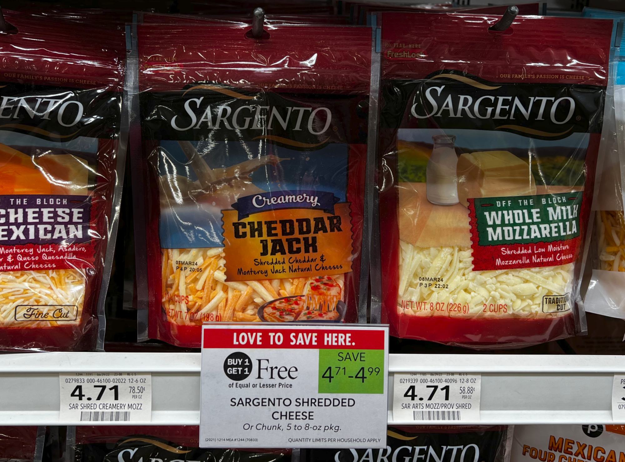 Sargento Shredded Cheese As Low As $1.53 At Publix - iHeartPublix