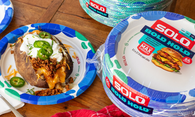 Solo Bold Hold Paper Plates Just $3.40 Per Package At Publix