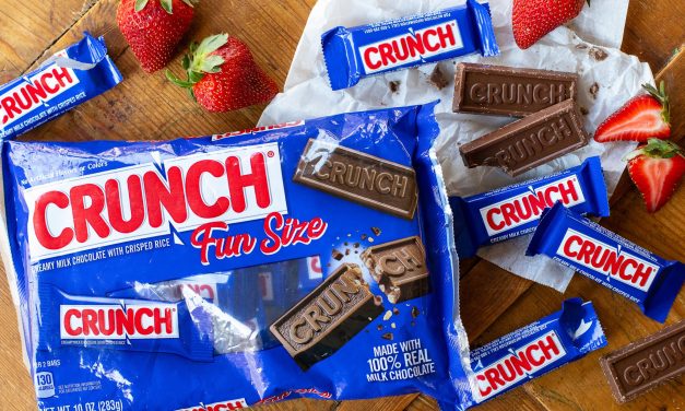 Grab The Bags Of Nestle Crunch Chocolate Fun Size Bars For Just $1.95 At Publix