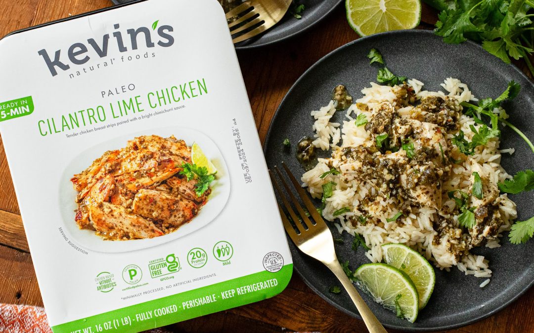 Kevin’s Natural Foods Chicken Entrees Just $4.99 At Publix (Regular Price $9.99)