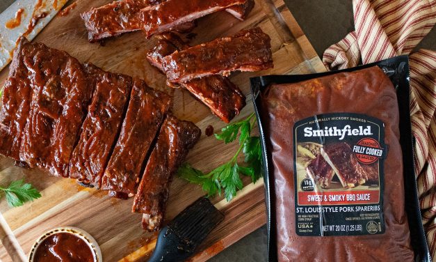 Save $1.50 On Smithfield Fully Cooked St. Louis Style Pork Spareribs