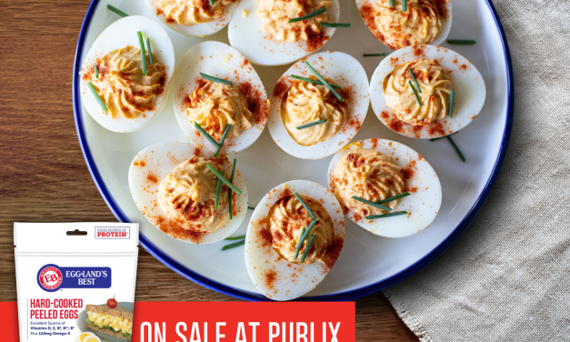 Make Your Summer Entertaining A Breeze With Eggland’s Best Hard-Cooked Peeled Eggs – On Sale At Publix!