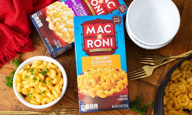 New Mac-A-Roni Only 38¢ Per Box At Publix