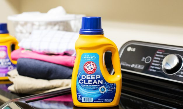 Conquer Laundry Day With Powerful ARM & HAMMER™ Deep Clean Detergent – Grab A Bottle As Low As $2.50 At Publix