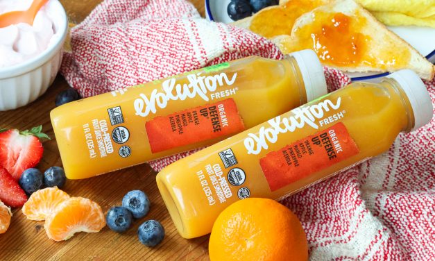 Evolution Fresh Organic Juice Just $2 Per Bottle At Publix (Regular Price $3.99)