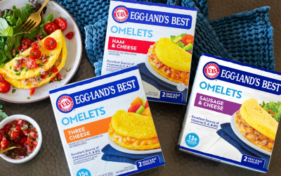 Tame the Morning Madness with Eggland’s Best Omelets (+ Enter To Win FREE Eggland’s Best Coupons)