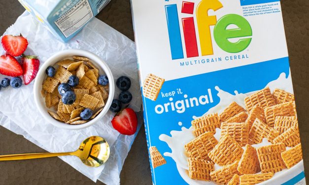 Get The Large Size Boxes Of Quaker Life Cereal For Just $2.50 At Publix