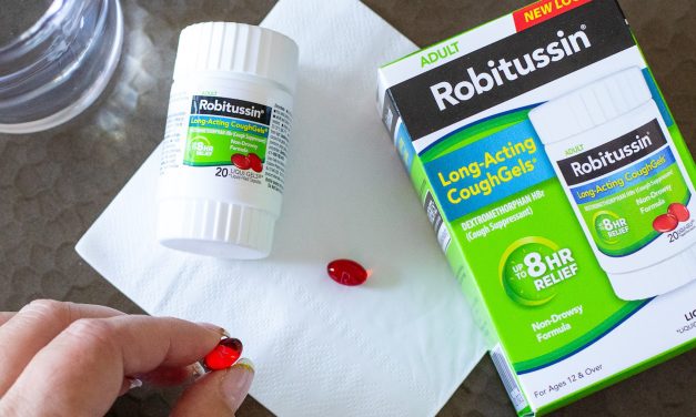 Robitussin CoughGels As Low As $2.99 At Publix (Regular Price $6.99)