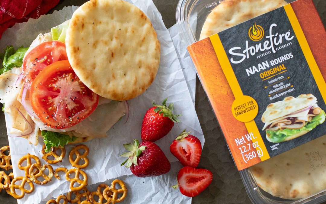 Stonefire Naan Rounds Just $2.50 At Publix (Regular Price $4.89)