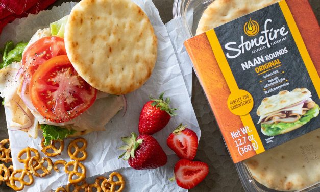 Stonefire Naan Rounds Just $2.50 At Publix (Regular Price $4.89)