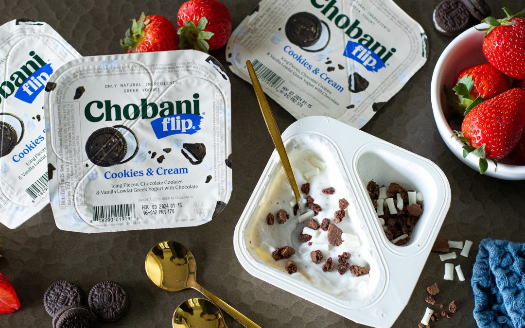 Get Chobani Flip Yogurt For Just 80¢ Per Cup At Publix