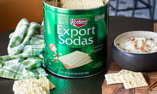 Keebler Export Sodas Crackers Just $4.99 At Publix (Regular Price $8.99)