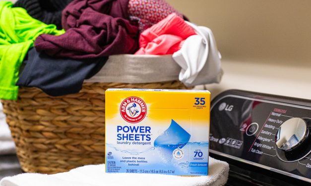 Arm & Hammer Power Sheets As Low As $4.80 At Publix