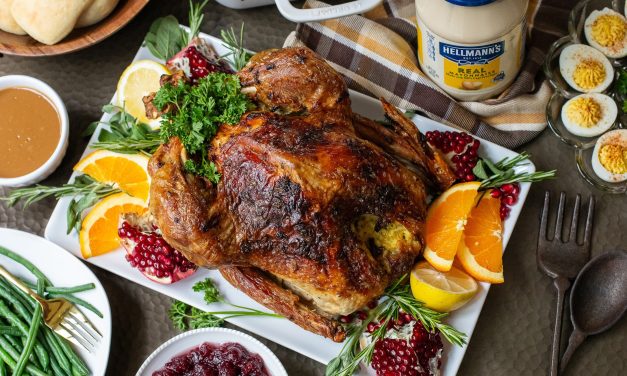 Serve Up A Moist & Delicious Turkey At Your Holiday Dinner With Help From Hellmann’s