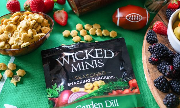 Add A Flavor Punch To Your Game Day Spread With Wicked Minis Seasoned Snacking Crackers